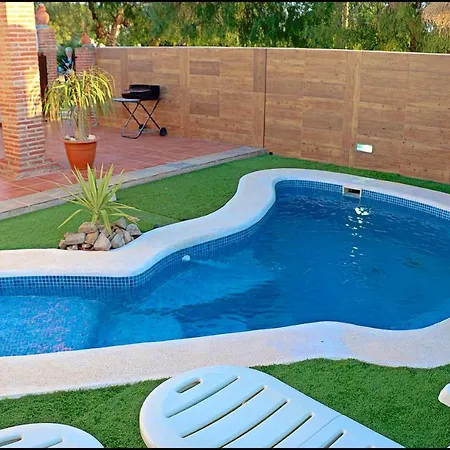 Chalet Acogedor Con Piscina Conil De La Frontera Exterior photo